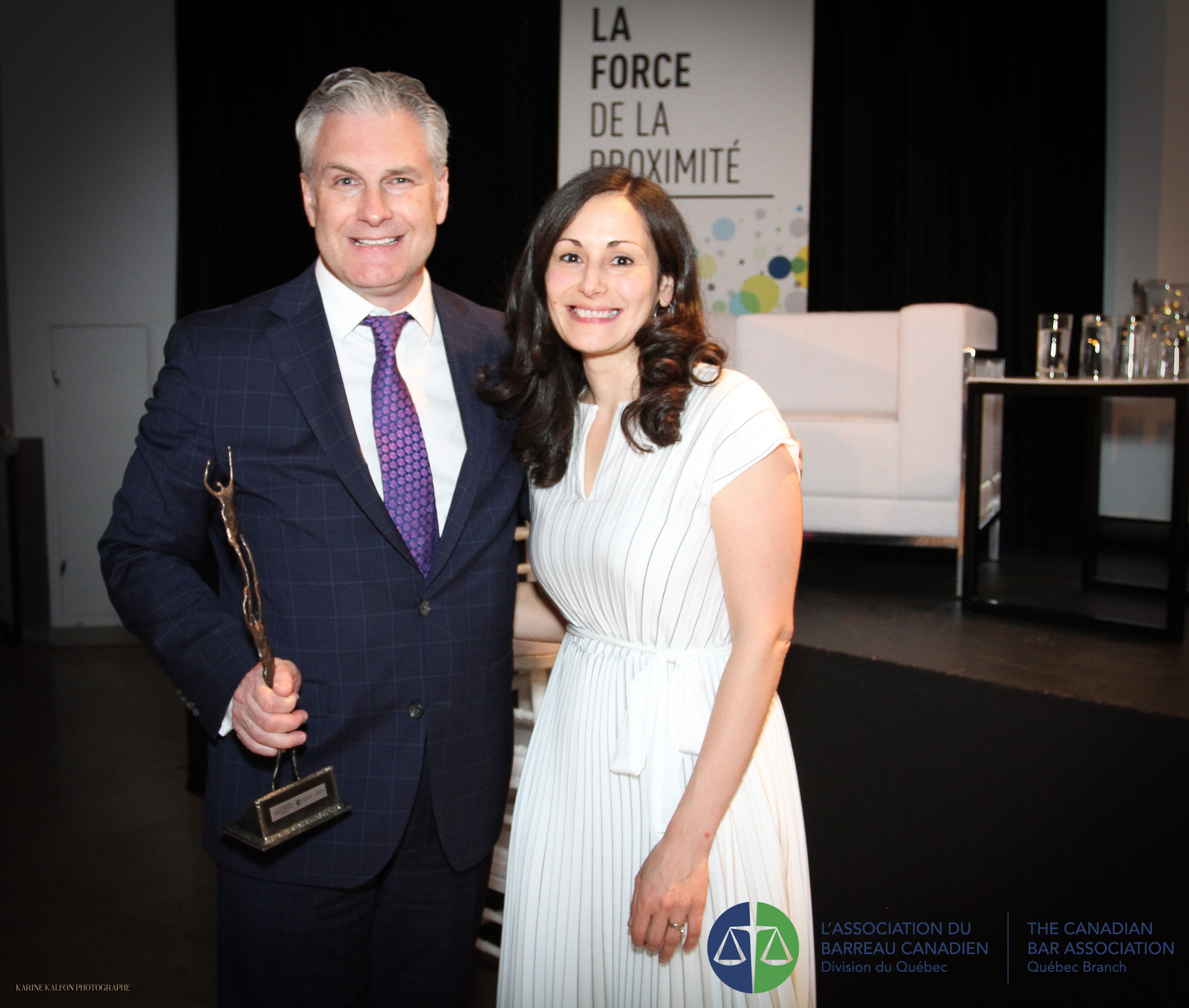 Louis P. Brien et Audrey Boctor